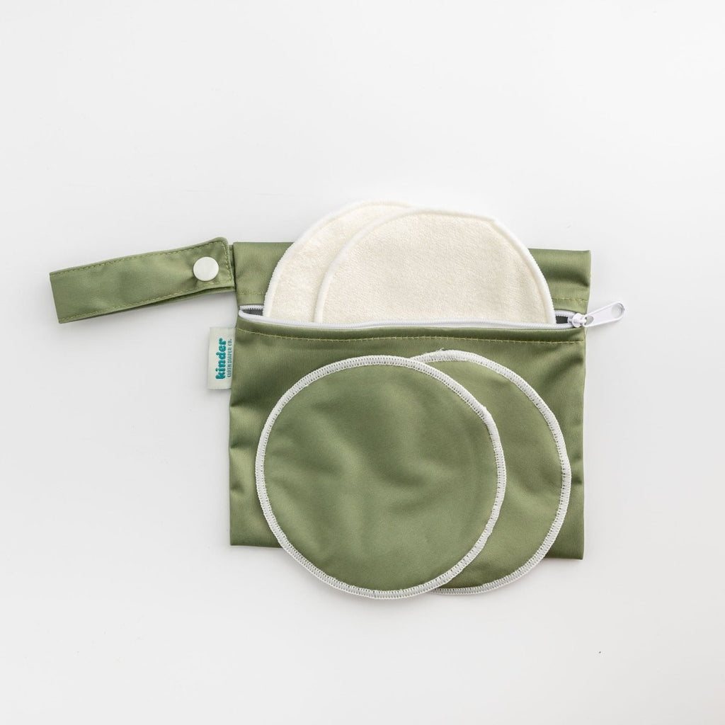 Fern - Modern - Cloth - Diapers - Breast Pad - Kinder Cloth Diaper Co. - Pittsburgh - Based - Small - Business - Woman - Owned