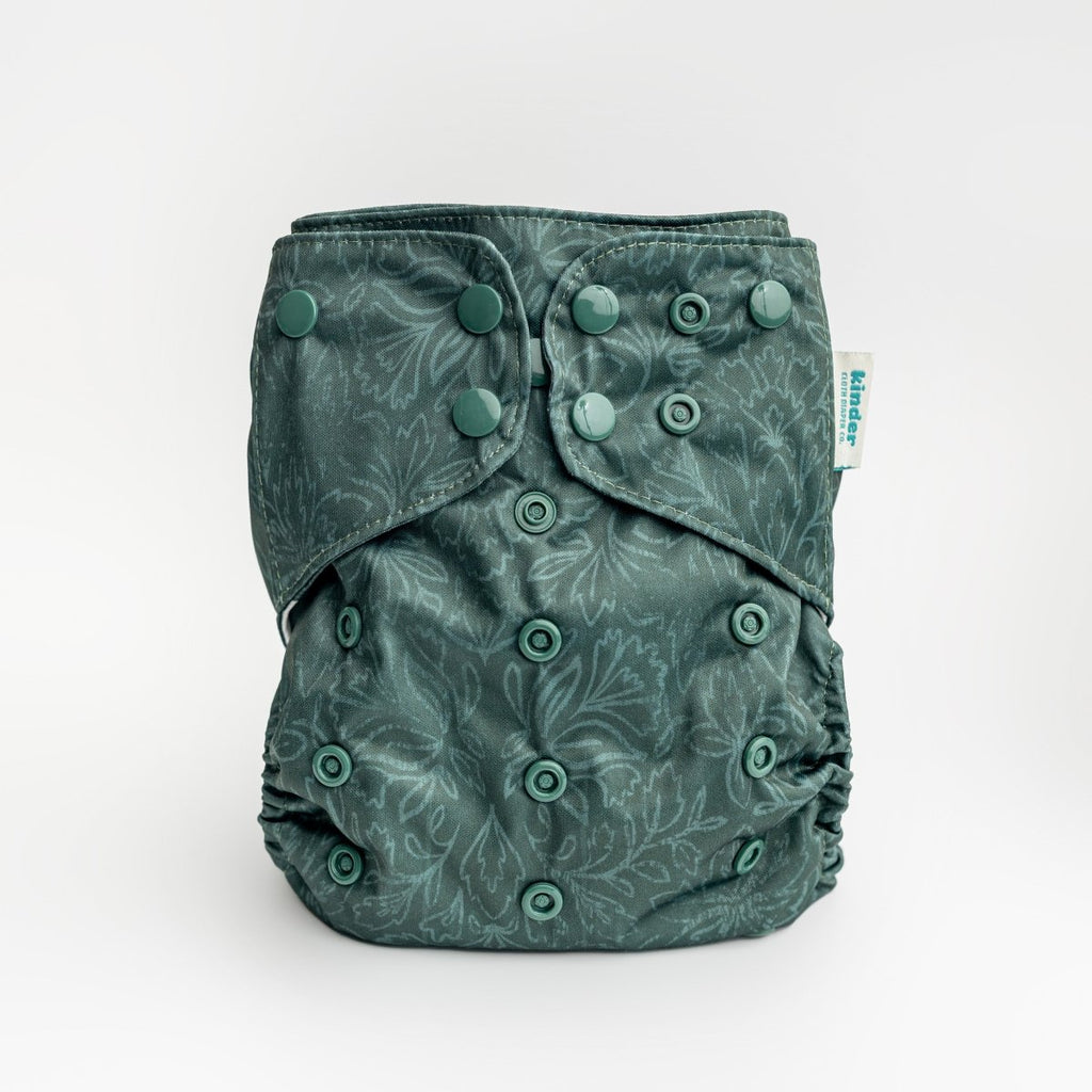 Filigreen - Modern - Cloth - Diapers - Pocket Diaper - Kinder Cloth Diaper Co. - Pittsburgh - Based - Small - Business - Woman - Owned