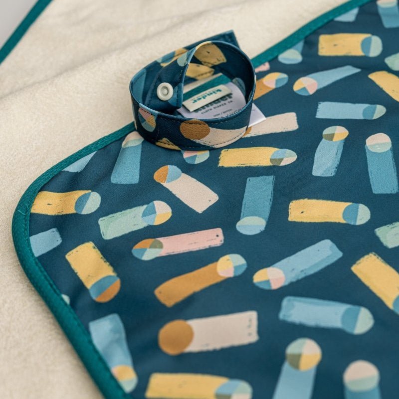 Dot the I - Modern - Cloth - Diapers - Change Mat - Kinder Cloth Diaper Co. - Pittsburgh - Based - Small - Business - Woman - Owned