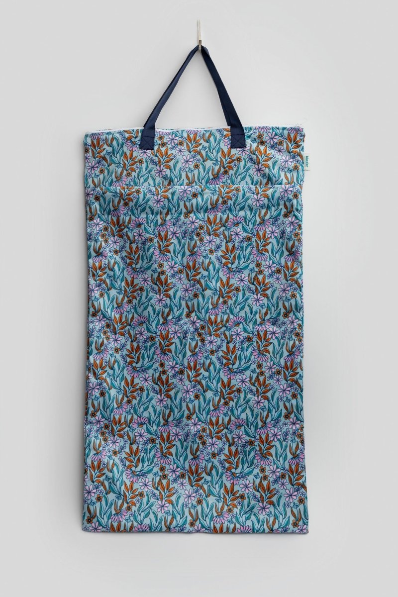 Floral Drift - Modern - Cloth - Diapers - Wet Bag - Kinder Cloth Diaper Co. - Pittsburgh - Based - Small - Business - Woman - Owned
