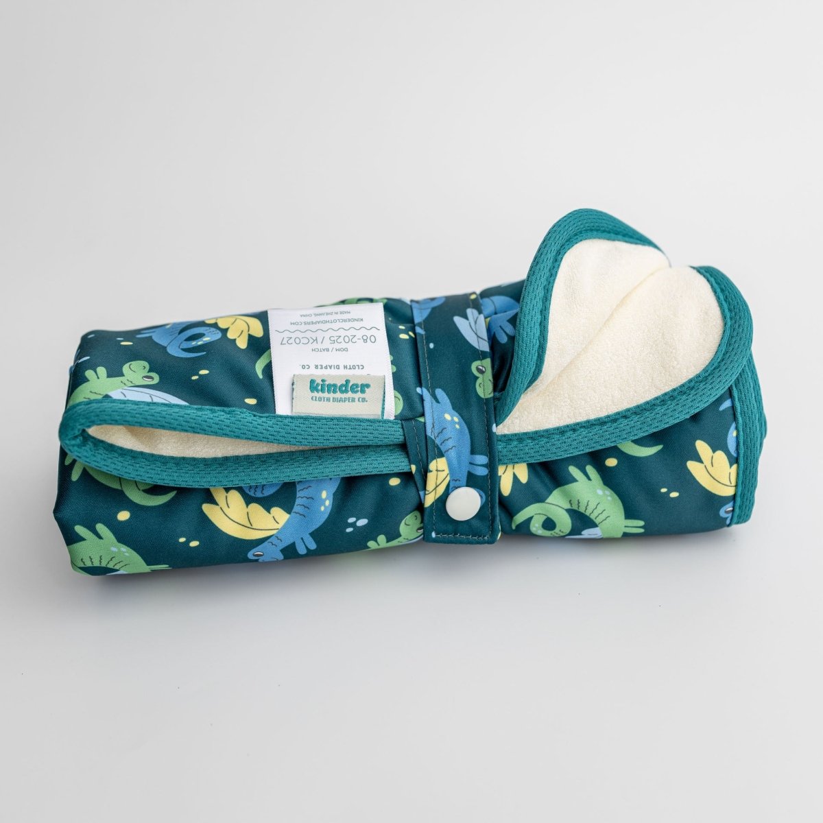Floral Drift - Modern - Cloth - Diapers - Change Mat - Kinder Cloth Diaper Co. - Pittsburgh - Based - Small - Business - Woman - Owned