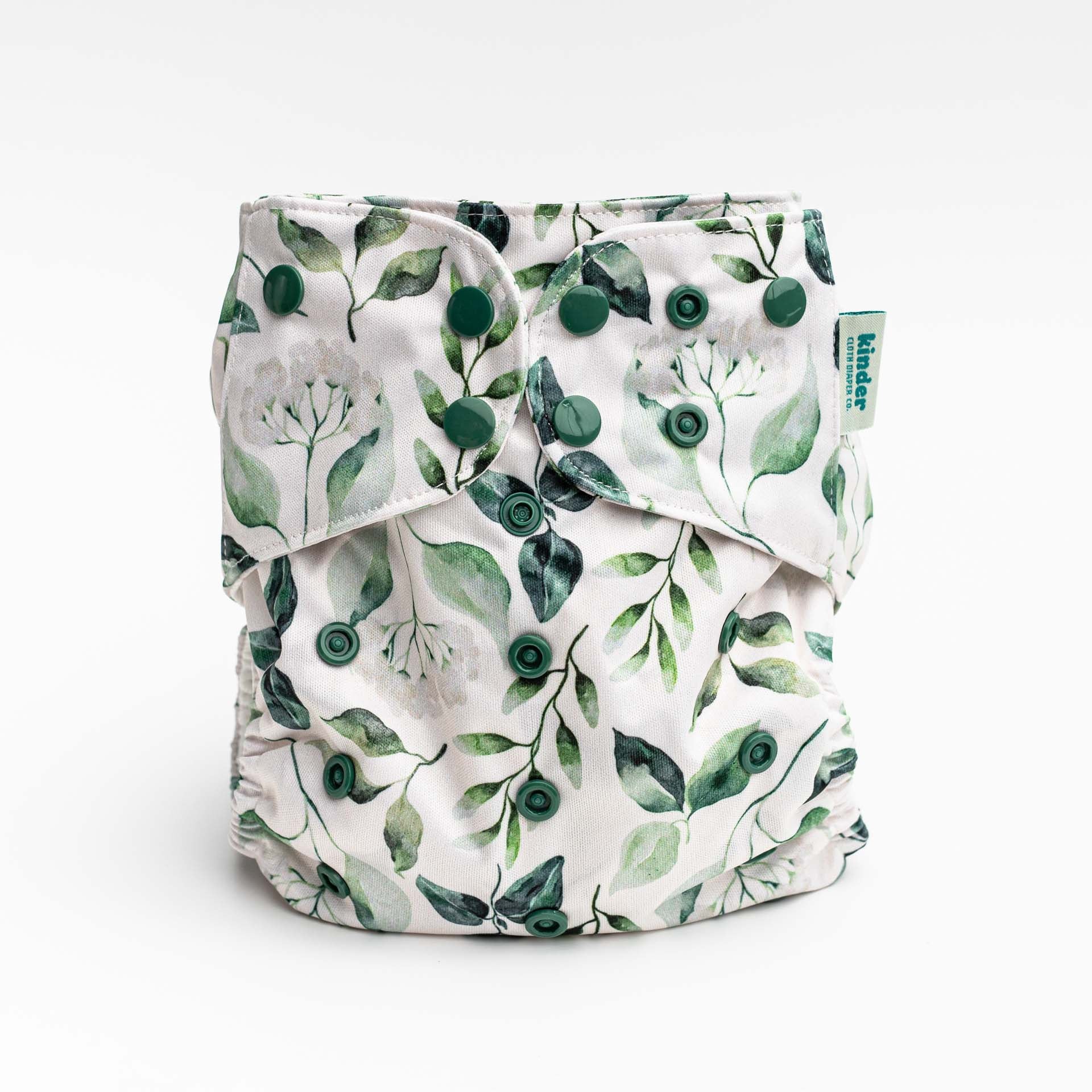 Floral: Essentials Pocket Cloth Diaper with Athletic Wicking Jersey, Grows with your Baby - Kinder Cloth Diaper Co. - 26 - 06 - 01 - modern reusable cloth diapers and more for birth to potty training - Pittsburgh Based Small Business