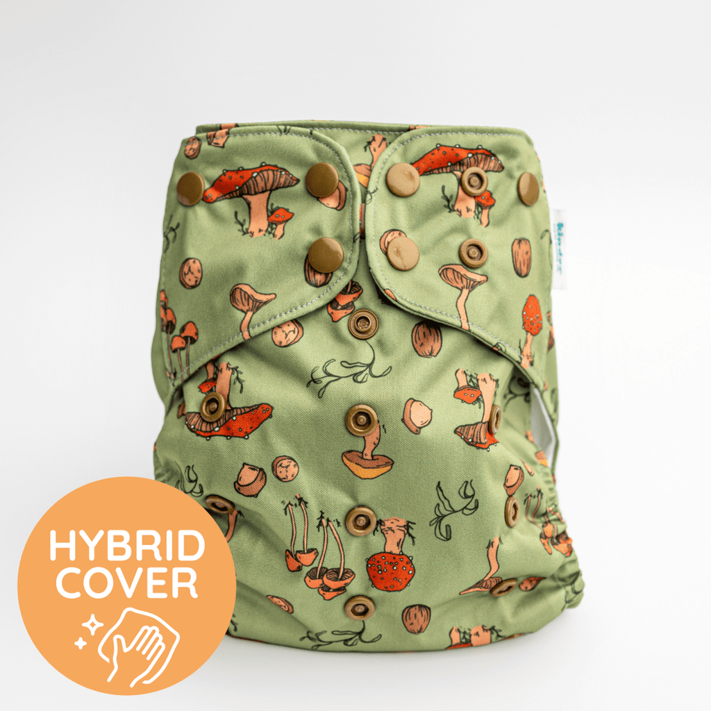 Forest Daydream by Bree Brennan - Modern - Cloth - Diapers - Diaper Cover - Kinder Cloth Diaper Co. - Pittsburgh - Based - Small - Business - Woman - Owned