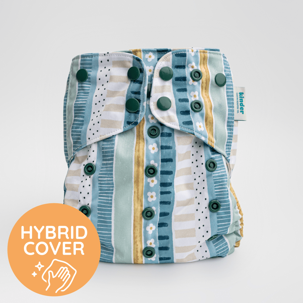 Forest Daydream by Bree Brennan - Modern - Cloth - Diapers - Diaper Cover - Kinder Cloth Diaper Co. - Pittsburgh - Based - Small - Business - Woman - Owned