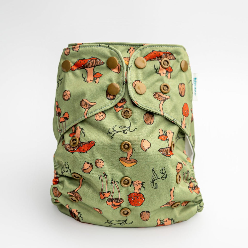 Forest Daydream by Bree Brennan - Modern - Cloth - Diapers - Pocket Diaper - Kinder Cloth Diaper Co. - Pittsburgh - Based - Small - Business - Woman - Owned