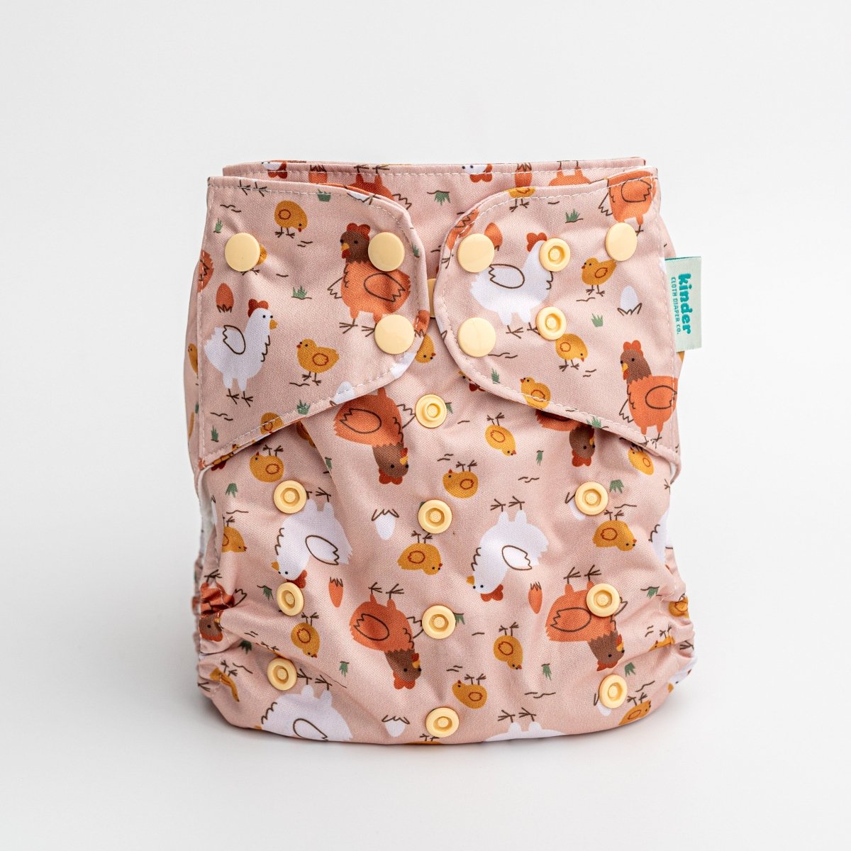 Fowl Play-Modern-Cloth-Diapers-Pocket Diaper-Kinder Cloth Diaper Co.-Pittsburgh-Based-Small-Business-Woman-Owned