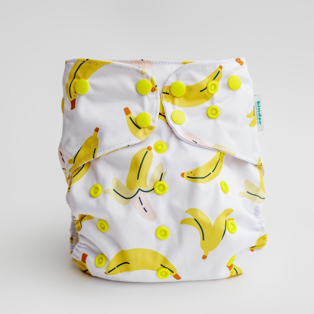 Fruity Bananas - Modern - Cloth - Diapers - Pocket Diaper - Kinder Cloth Diaper Co. - Pittsburgh - Based - Small - Business - Woman - Owned
