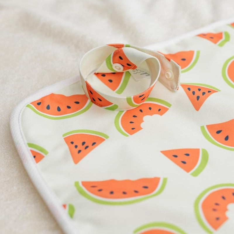 Fruity Watermelon - Modern - Cloth - Diapers - Change Mat - Kinder Cloth Diaper Co. - Pittsburgh - Based - Small - Business - Woman - Owned