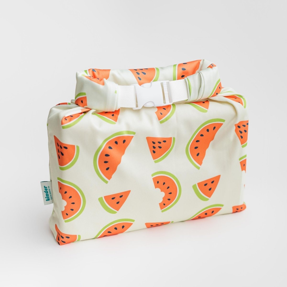 Fruity Watermelons - Modern - Cloth - Diapers - Wet Bag - Kinder Cloth Diaper Co. - Pittsburgh - Based - Small - Business - Woman - Owned