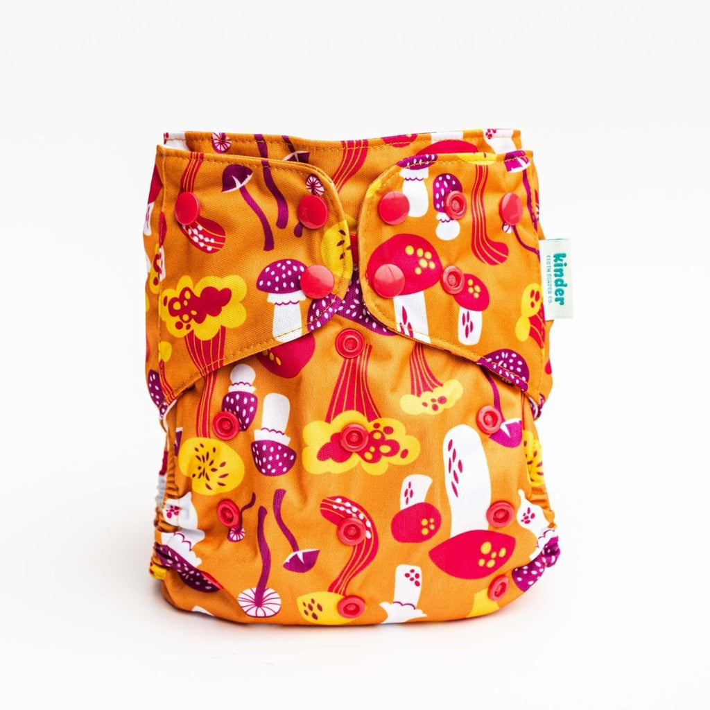Nature: Essentials Pocket Cloth Diaper with Athletic Wicking Jersey, Grows with your Baby - Kinder Cloth Diaper Co. - 24 - 03 - 03 - modern reusable cloth diapers and more for birth to potty training - Pittsburgh Based Small Business