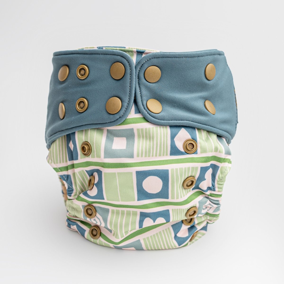Geometric Tiles - Modern - Cloth - Diapers - Cloth Diaper - Kinder Cloth Diaper Co. - Pittsburgh - Based - Small - Business - Woman - Owned