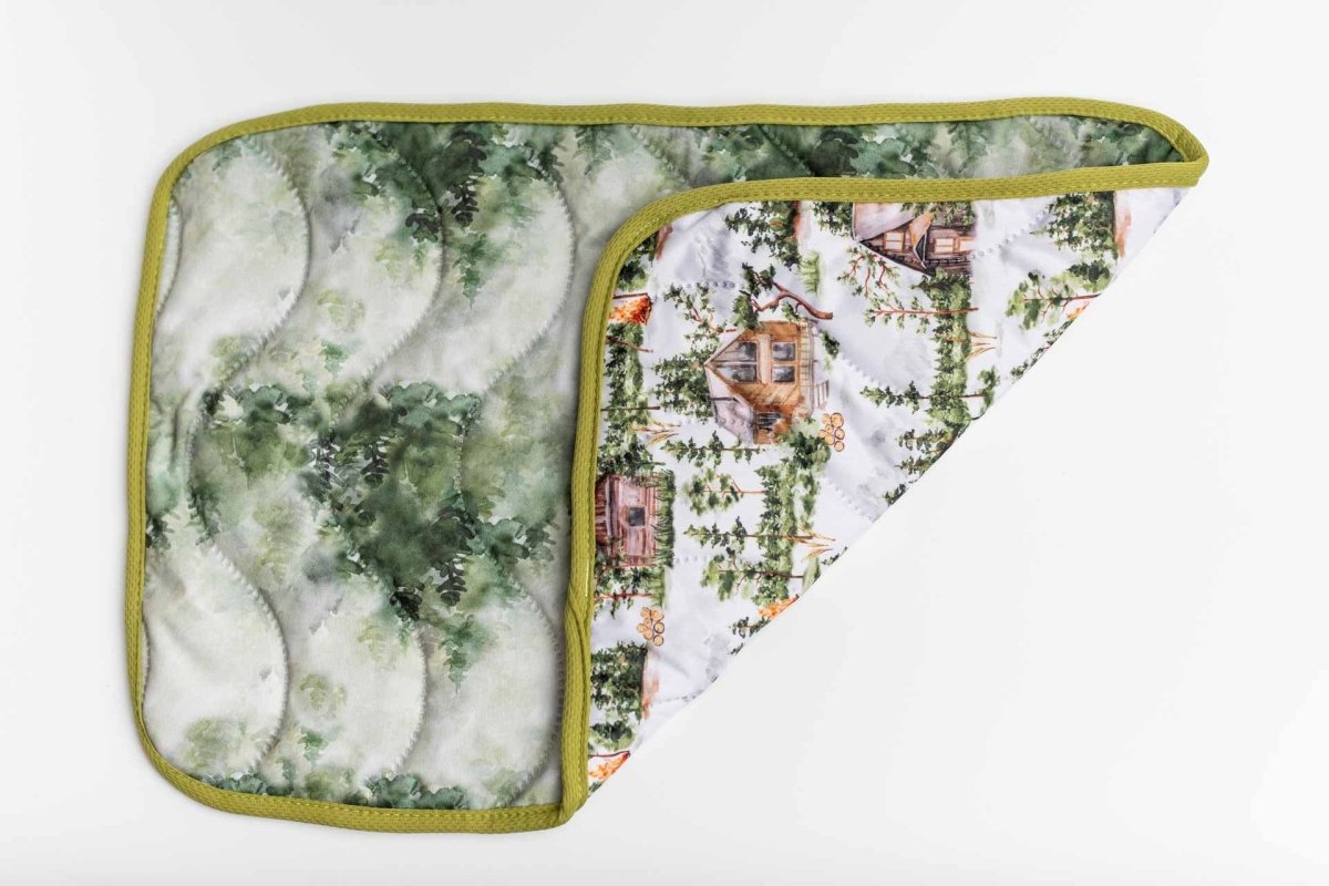 Quilted Comfort Change Pad Featuring Wipeable Machine Washable Fabric - Kinder Cloth Diaper Co. - 08 - 01 - 04 - modern reusable cloth diapers and more for birth to potty training - Pittsburgh Based Small Business
