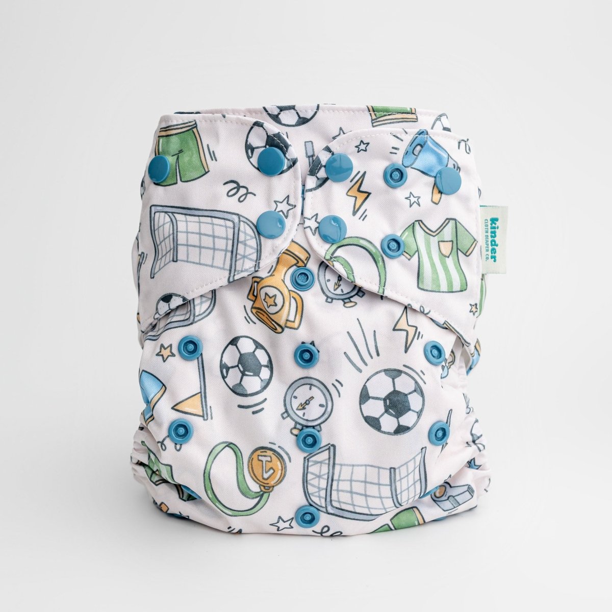 Goal Getter - Modern - Cloth - Diapers - Pocket Diaper - Kinder Cloth Diaper Co. - Pittsburgh - Based - Small - Business - Woman - Owned