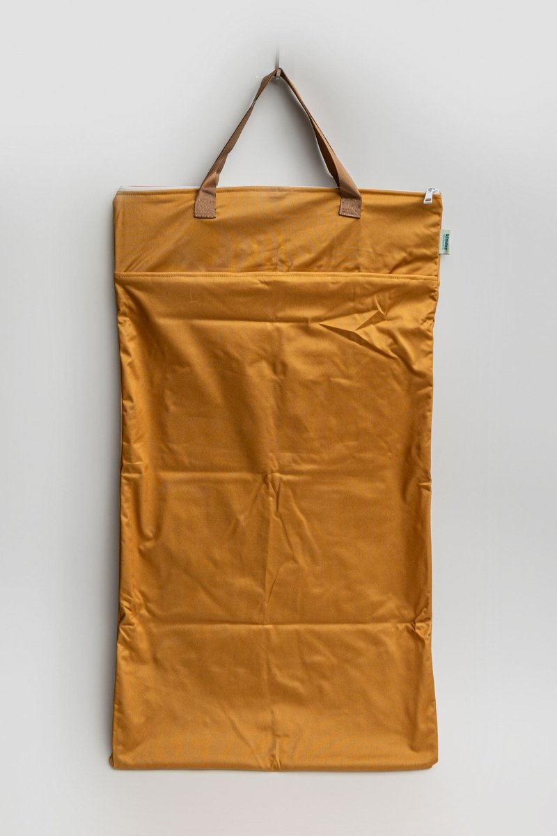 Golden - Modern - Cloth - Diapers - Wet Bag - Kinder Cloth Diaper Co. - Pittsburgh - Based - Small - Business - Woman - Owned