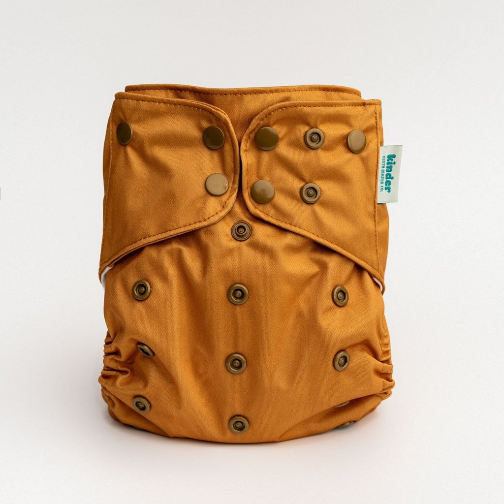 Solid Color: Essentials Pocket Cloth Diaper with Athletic Wicking Jersey, Grows with your Baby - Kinder Cloth Diaper Co. - 11 - 03 - 01 - modern reusable cloth diapers and more for birth to potty training - Pittsburgh Based Small Business