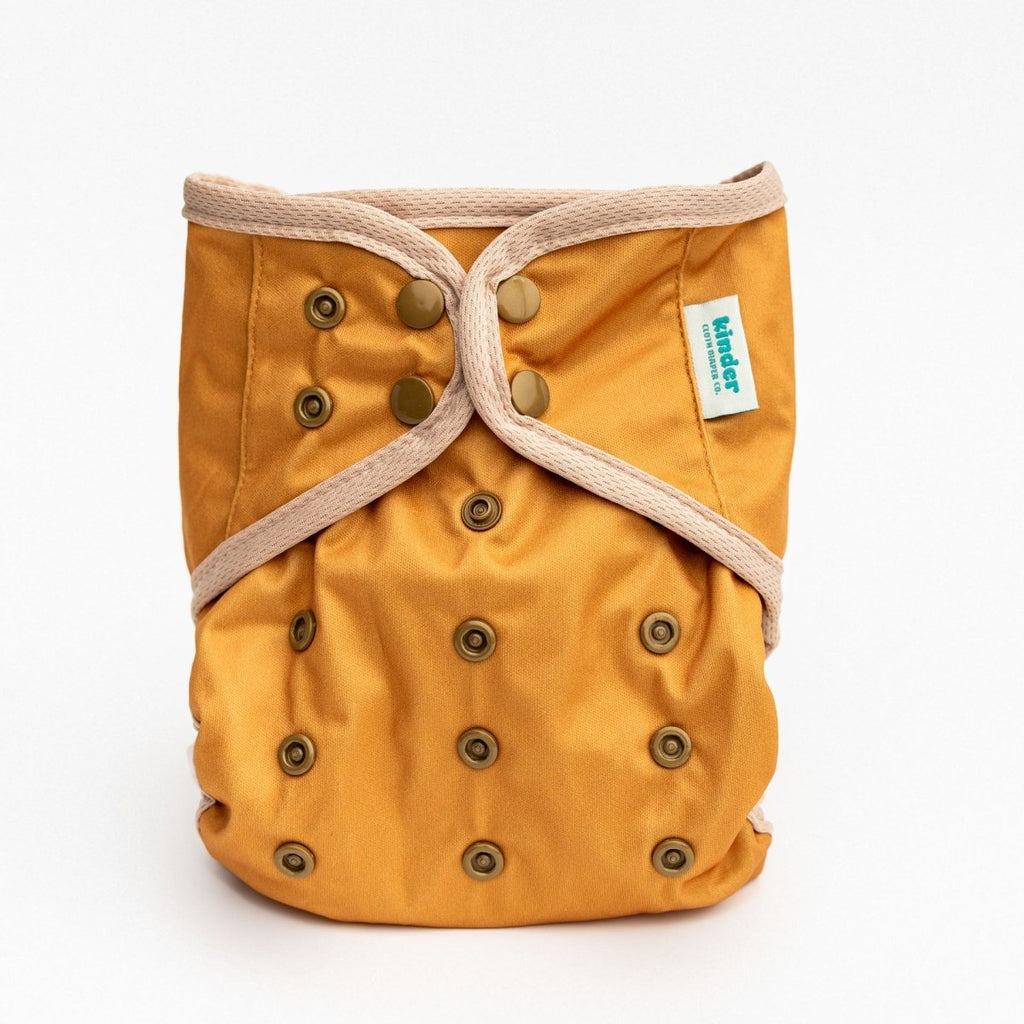 Solid Color Wipeable Cloth Diaper Cover, Grows with your Baby - Kinder Cloth Diaper Co. - 20 - 03 - 03 - modern reusable cloth diapers and more for birth to potty training - Pittsburgh Based Small Business
