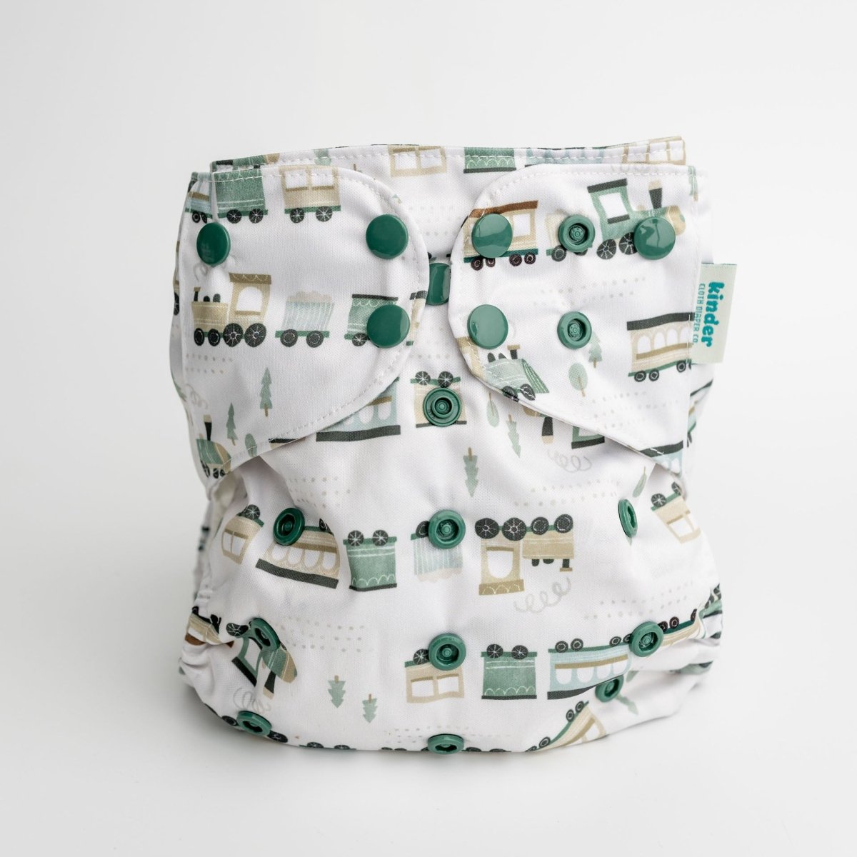 Golf Green - Modern - Cloth - Diapers - Pocket Diaper - Kinder Cloth Diaper Co. - Pittsburgh - Based - Small - Business - Woman - Owned