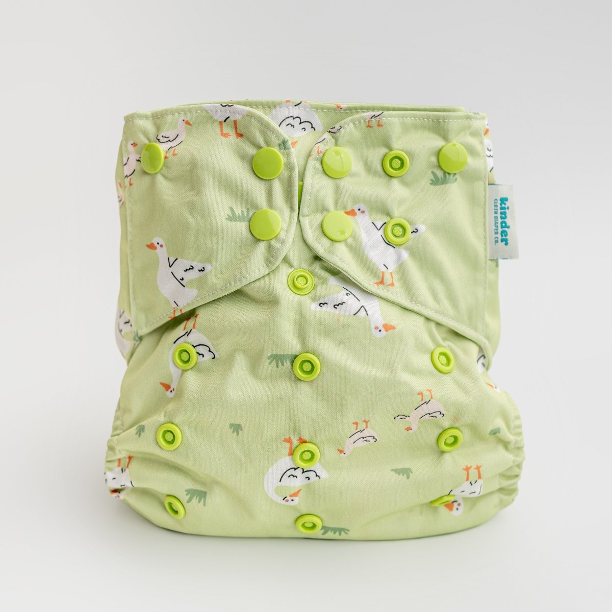 Goose on the loose - Modern - Cloth - Diapers - Pocket Diaper - Kinder Cloth Diaper Co. - Pittsburgh - Based - Small - Business - Woman - Owned