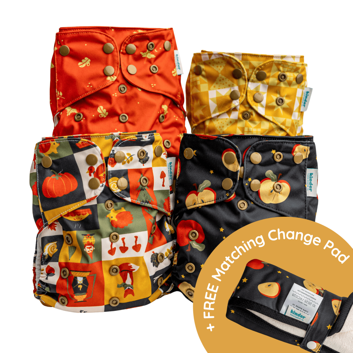  - Modern - Cloth - Diapers - Kinder Cloth Diaper Co. - Pittsburgh - Based - Small - Business - Woman - Owned