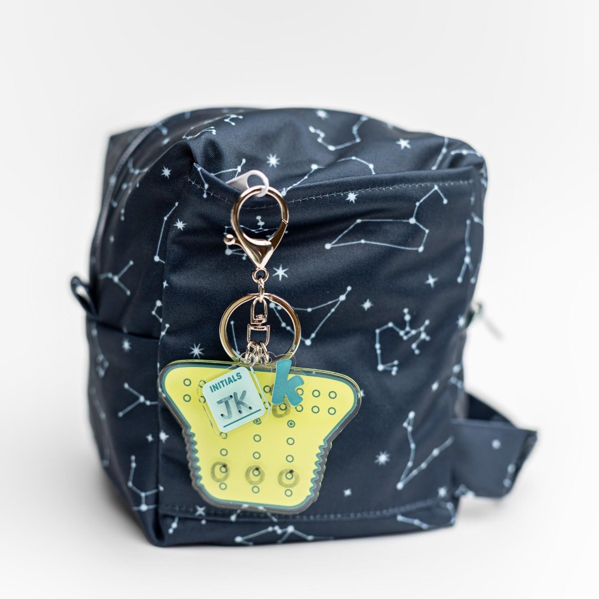 Cloth Diaper Snap Setting Keychain, Daycare Friendly Acrylic Guide for One Size Diapers - Kinder Cloth Diaper Co. - 31 - 06 - 04 - modern reusable cloth diapers and more for birth to potty training - Pittsburgh Based Small Business