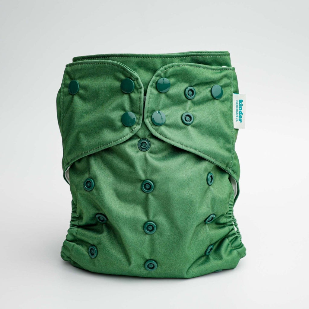Solid Color: Essentials Pocket Cloth Diaper with Athletic Wicking Jersey, Grows with your Baby - Kinder Cloth Diaper Co. - 11 - 06 - 03 - modern reusable cloth diapers and more for birth to potty training - Pittsburgh Based Small Business
