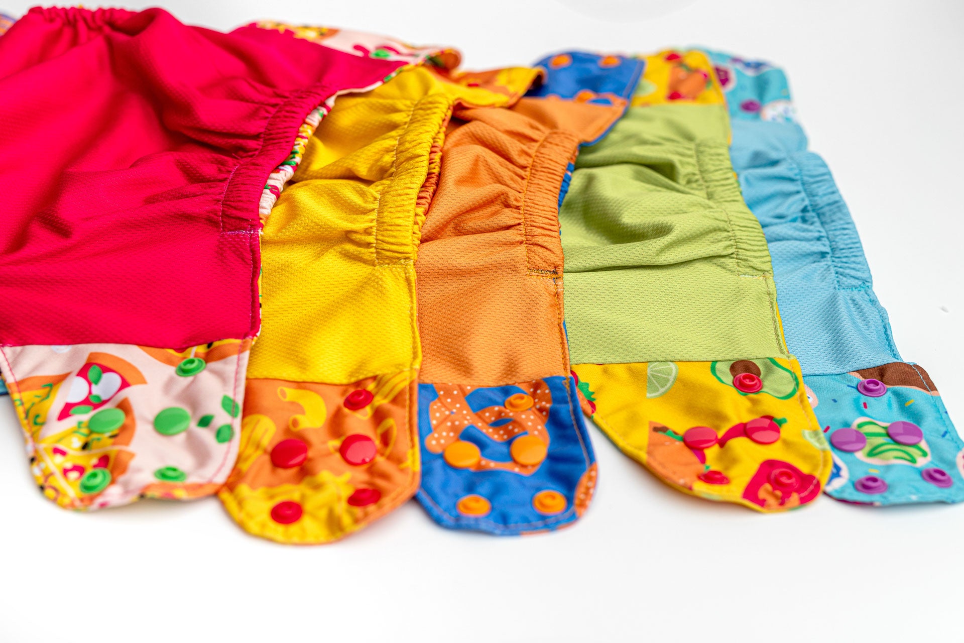 Food: Essentials Pocket Cloth Diaper with Athletic Wicking Jersey, Grows with your Baby
