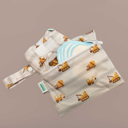 reusable machine washable play doll diapers toy velcro play diapers for pretend play for boys trucks masculine boyish prints