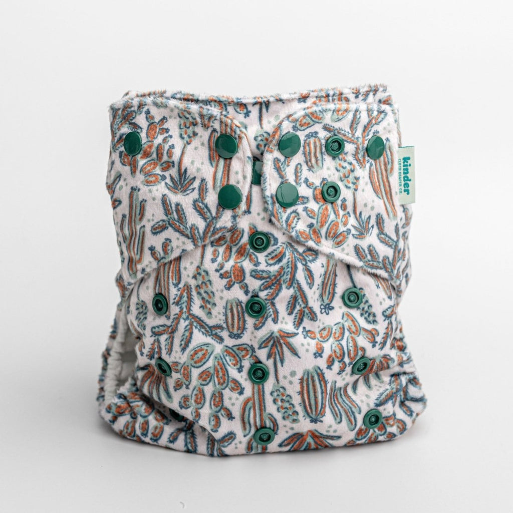 Patterned Lounger Pocket Cloth Diaper — Minky Fleece with Athletic Wicking Jersey - Kinder Cloth Diaper Co. - 22 - 04 - 02 - modern reusable cloth diapers and more for birth to potty training - Pittsburgh Based Small Business