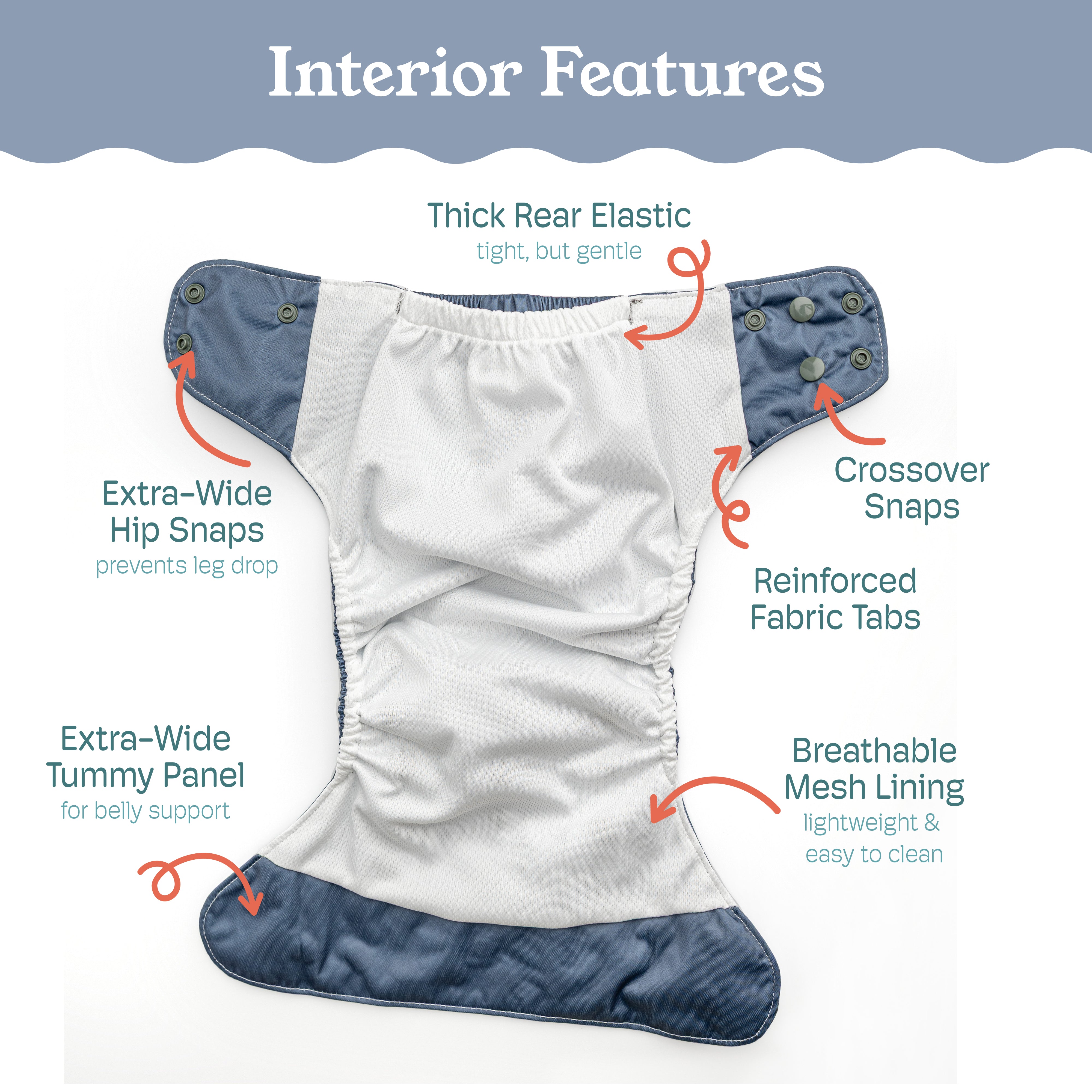 Rowdy Raptors Pocket Cloth Diaper | Dinosaur Print, One Size
