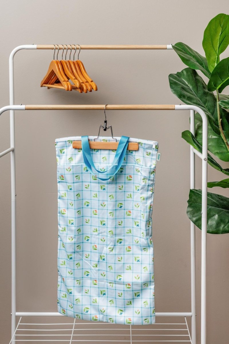 Isla Floral - Modern - Cloth - Diapers - Wet Bag - Kinder Cloth Diaper Co. - Pittsburgh - Based - Small - Business - Woman - Owned