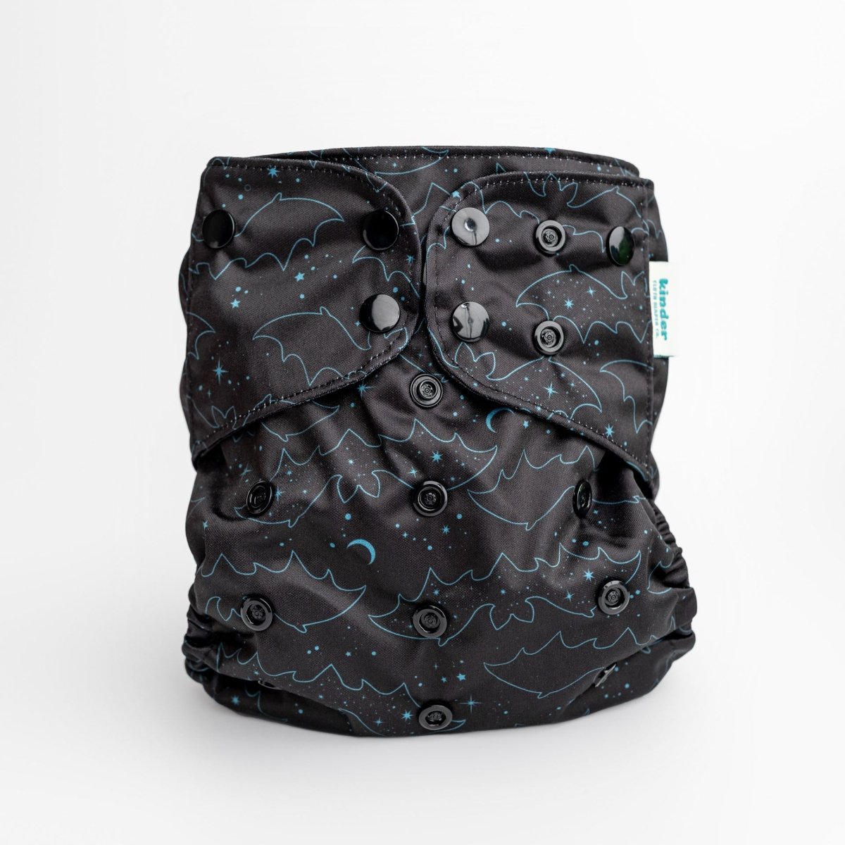 Its Freaking Bats - Modern - Cloth - Diapers - Pocket Diaper - Kinder Cloth Diaper Co. - Pittsburgh - Based - Small - Business - Woman - Owned