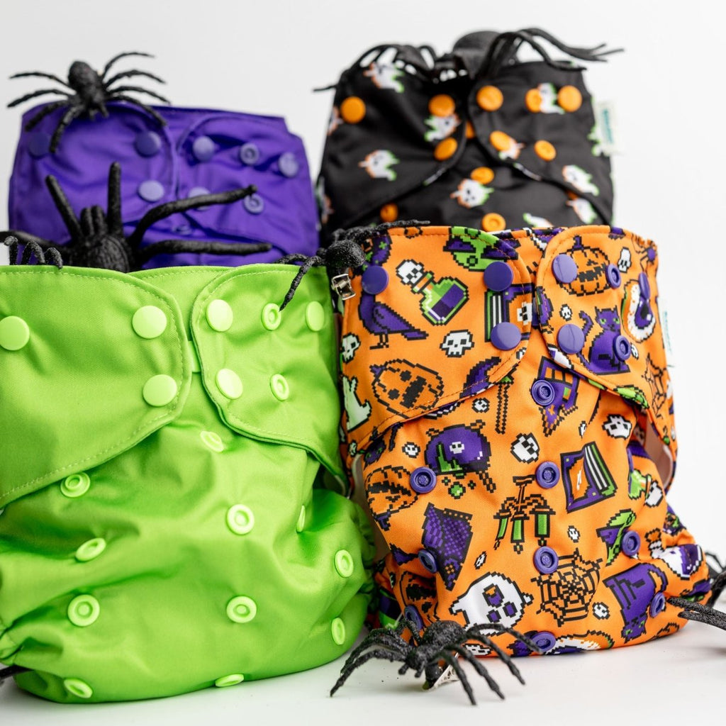 Its Freaking Bats - Modern - Cloth - Diapers - Pocket Diaper - Kinder Cloth Diaper Co. - Pittsburgh - Based - Small - Business - Woman - Owned