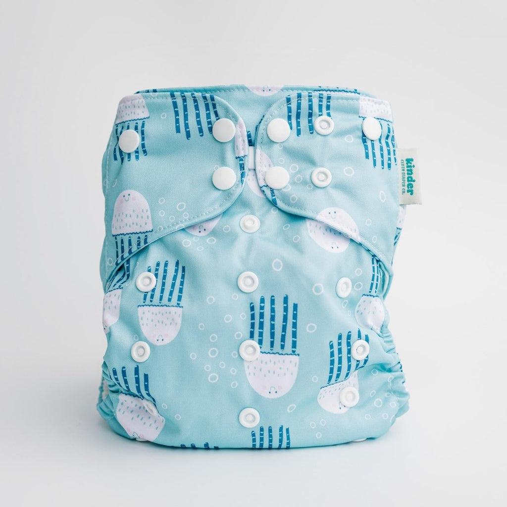 Jelly Jive - Modern - Cloth - Diapers - Pocket Diaper - Kinder Cloth Diaper Co. - Pittsburgh - Based - Small - Business - Woman - Owned