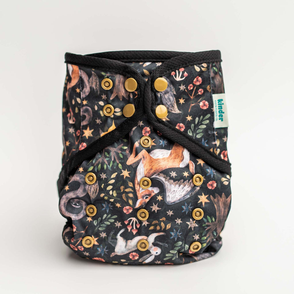 Animals and Insects: Wipeable Cloth Diaper Cover, Grows with your Baby - Kinder Cloth Diaper Co. - 19 - 02 - 05 - modern reusable cloth diapers and more for birth to potty training - Pittsburgh Based Small Business
