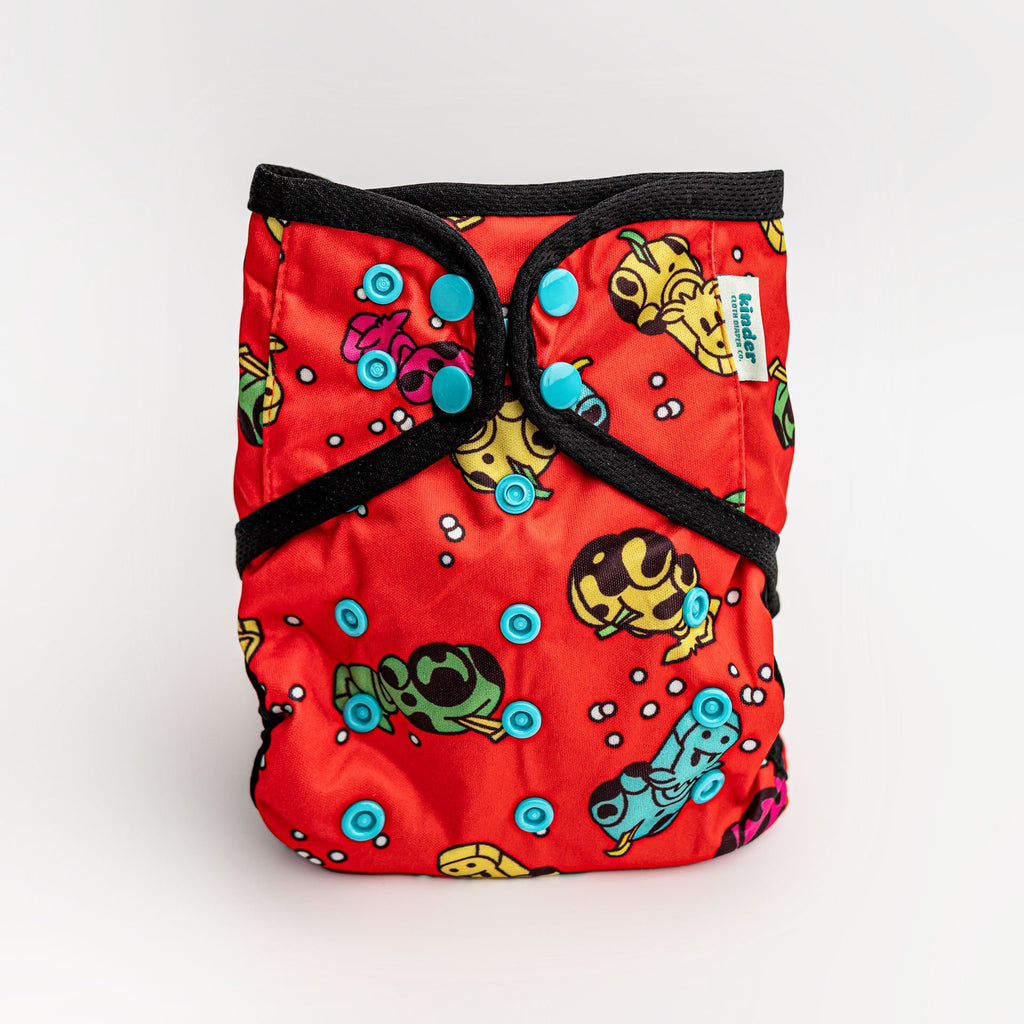Animals and Insects: Wipeable Cloth Diaper Cover, Grows with your Baby - Kinder Cloth Diaper Co. - 19 - 02 - 05 - modern reusable cloth diapers and more for birth to potty training - Pittsburgh Based Small Business