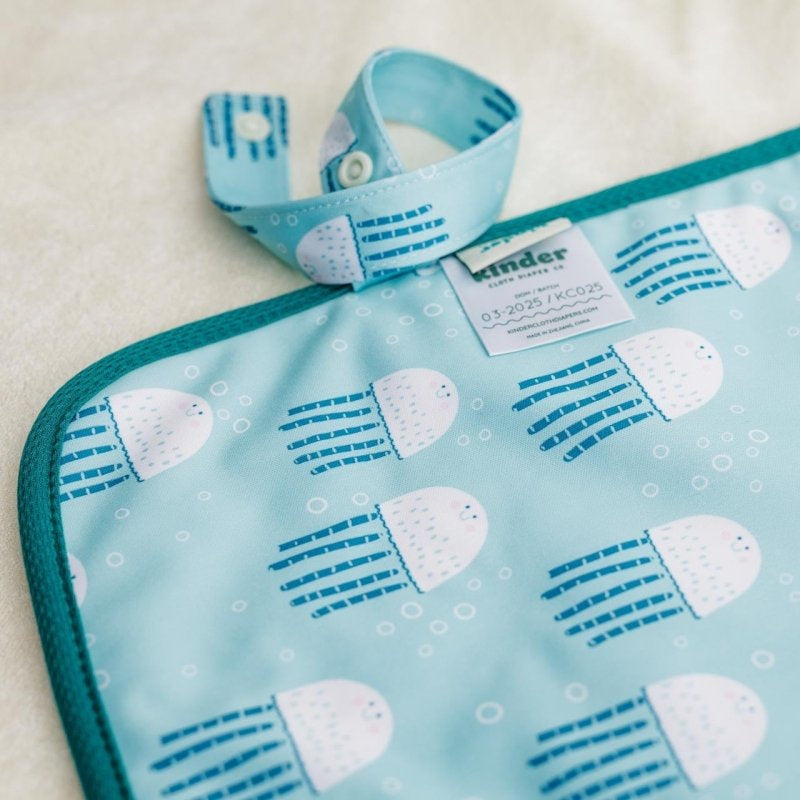 Jelly Jive - Modern - Cloth - Diapers - Change Mat - Kinder Cloth Diaper Co. - Pittsburgh - Based - Small - Business - Woman - Owned