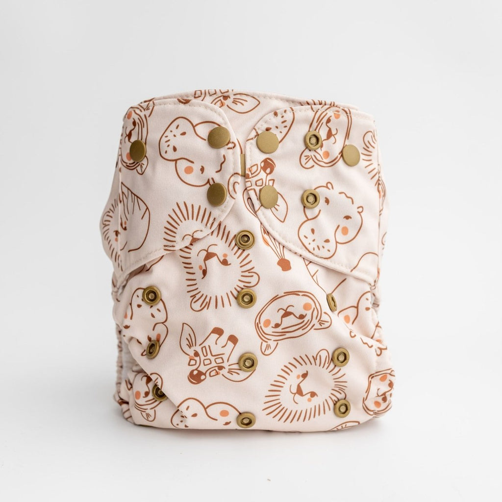 Jungle Giants - Modern - Cloth - Diapers - Luxe Pocket Diaper - Kinder Cloth Diaper Co. - Pittsburgh - Based - Small - Business - Woman - Owned
