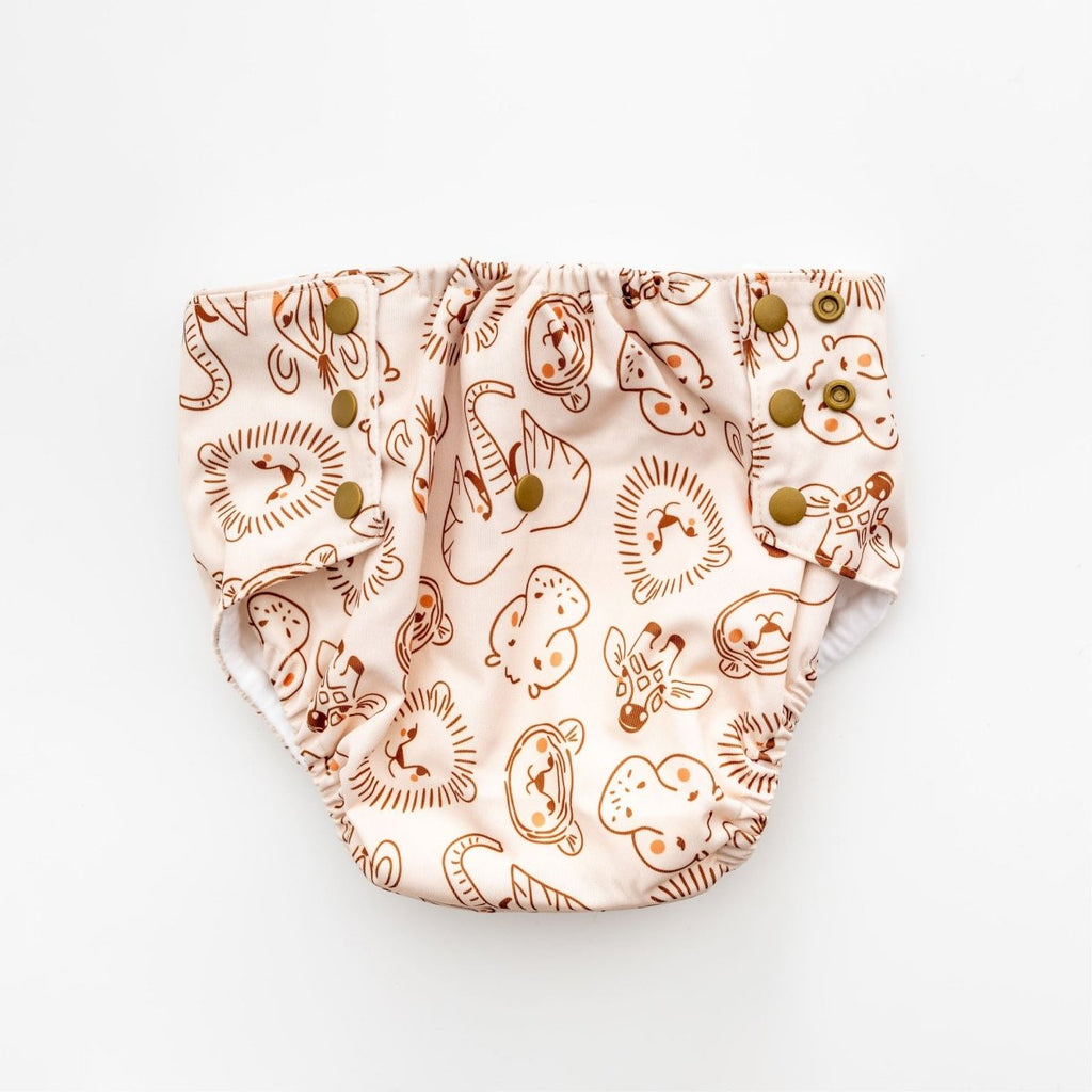 Jungle Giants - Modern - Cloth - Diapers - Training Pant - Kinder Cloth Diaper Co. - Pittsburgh - Based - Small - Business - Woman - Owned