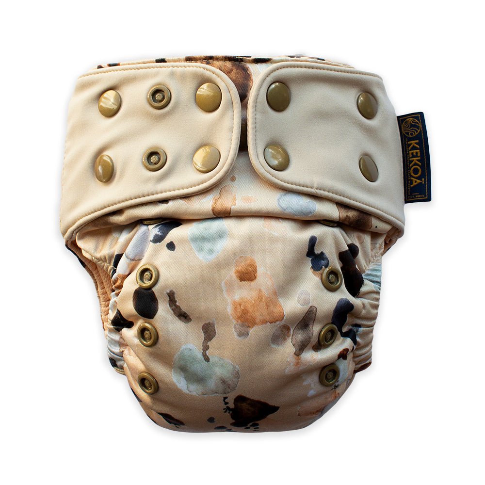 Kaki (Black Stilt) - Modern - Cloth - Diapers - Cloth Diaper - Kinder Cloth Diaper Co. - Pittsburgh - Based - Small - Business - Woman - Owned