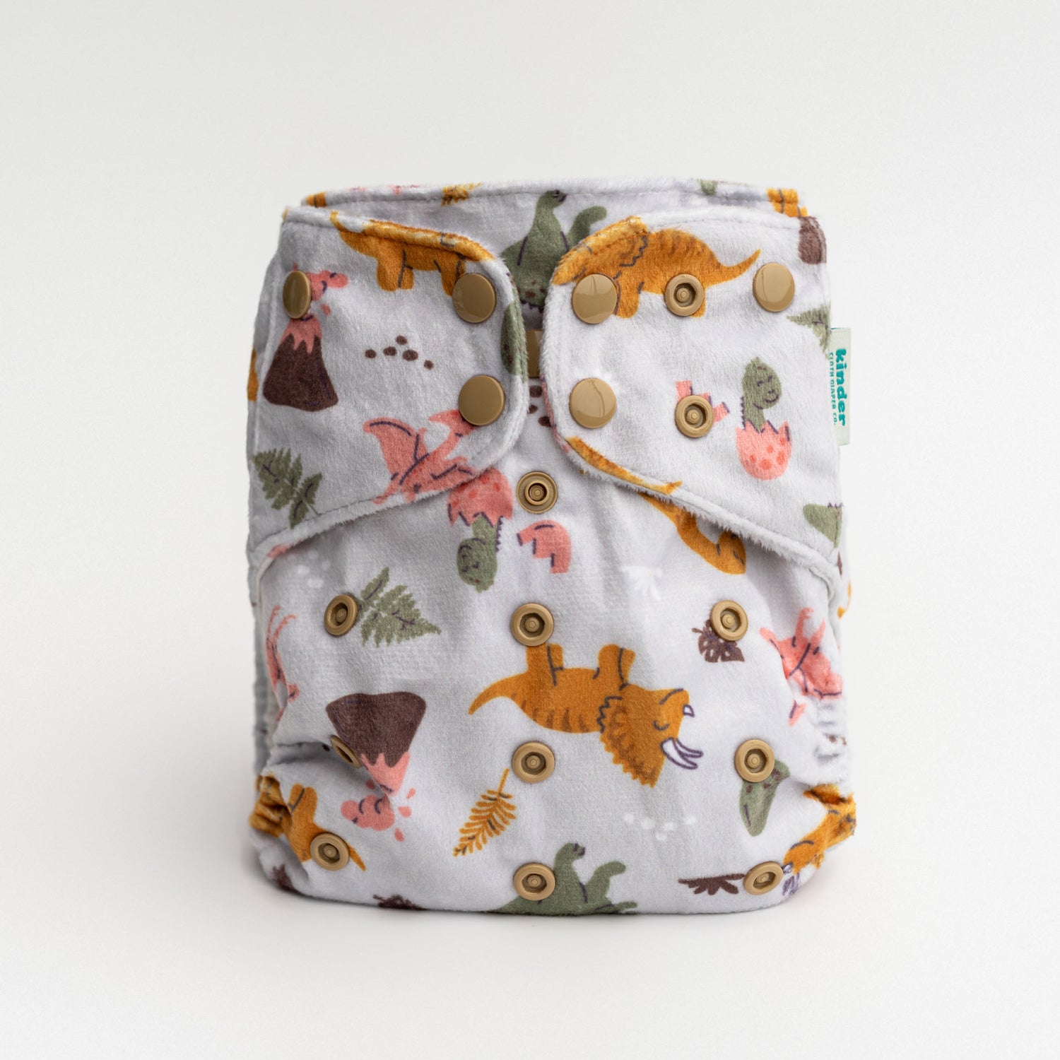 Patterned Lounger Pocket Cloth Diaper — Minky Fleece with Athletic Wicking Jersey
