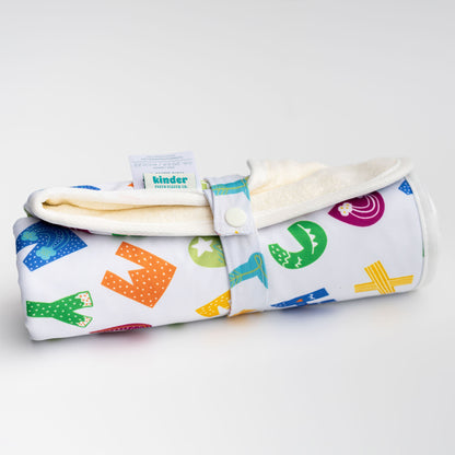 Ultra-Soft Bamboo Machine Washable and Wipeable Diaper Change Mat