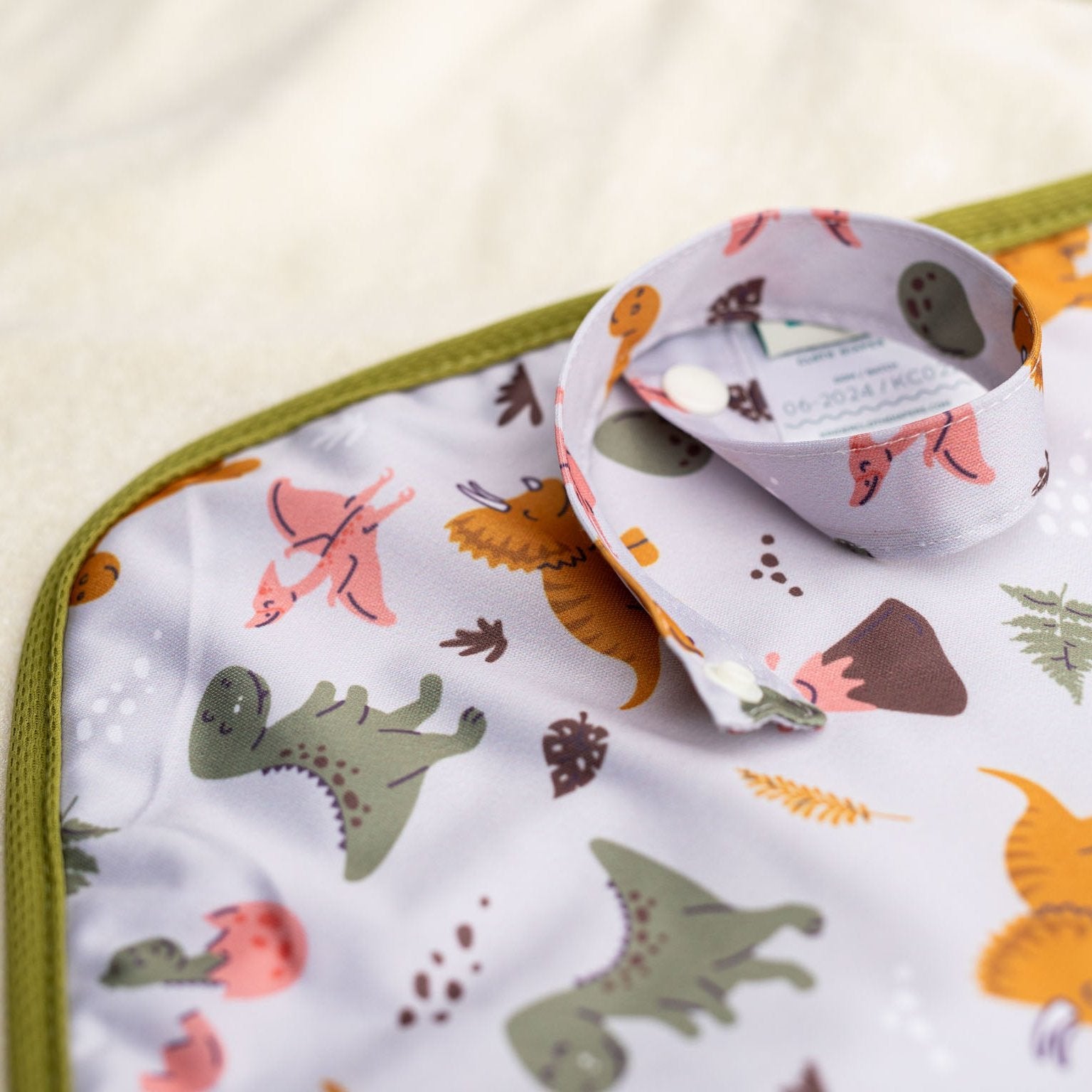 Ultra-Soft Bamboo Machine Washable and Wipeable Diaper Change Mat