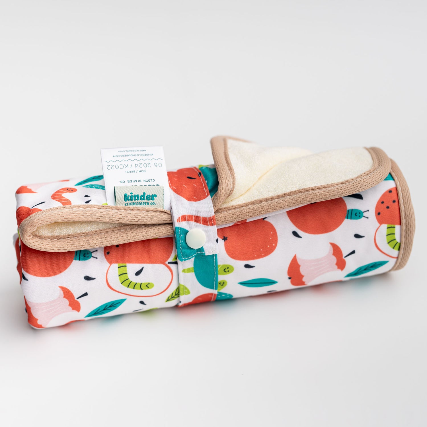 Ultra-Soft Bamboo Machine Washable and Wipeable Diaper Change Mat