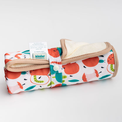 Ultra-Soft Bamboo Machine Washable and Wipeable Diaper Change Mat