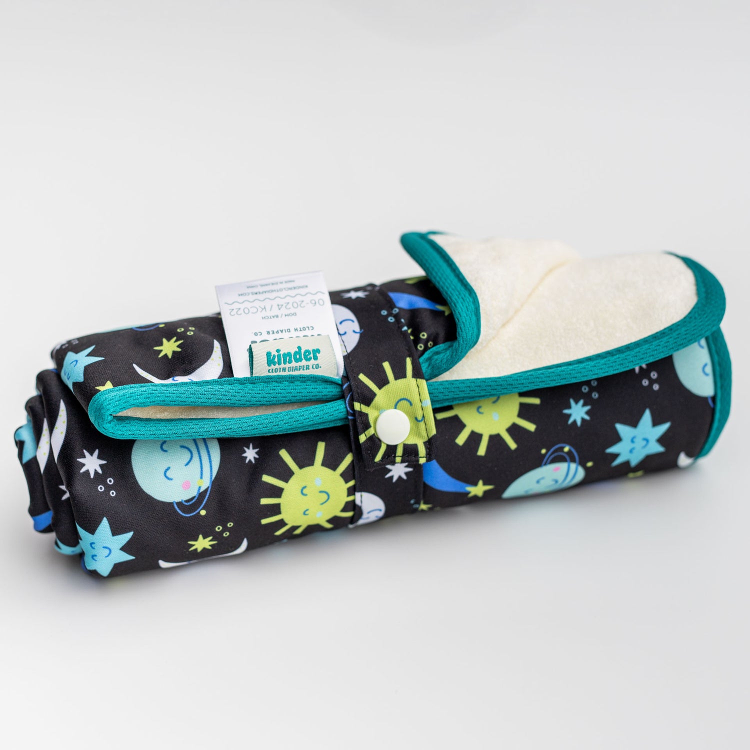Ultra-Soft Bamboo Machine Washable and Wipeable Diaper Change Mat