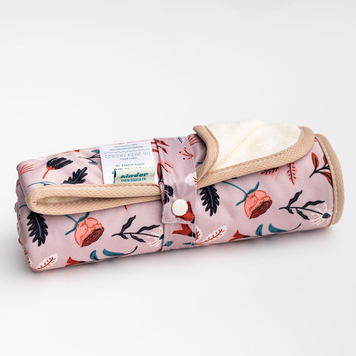 Ultra-Soft Bamboo Machine Washable and Wipeable Diaper Change Mat