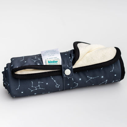 Ultra-Soft Bamboo Machine Washable and Wipeable Diaper Change Mat