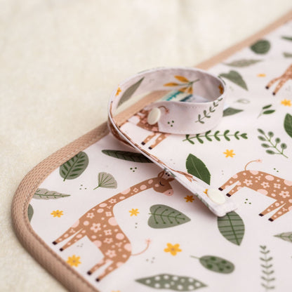 Ultra-Soft Bamboo Machine Washable and Wipeable Diaper Change Mat