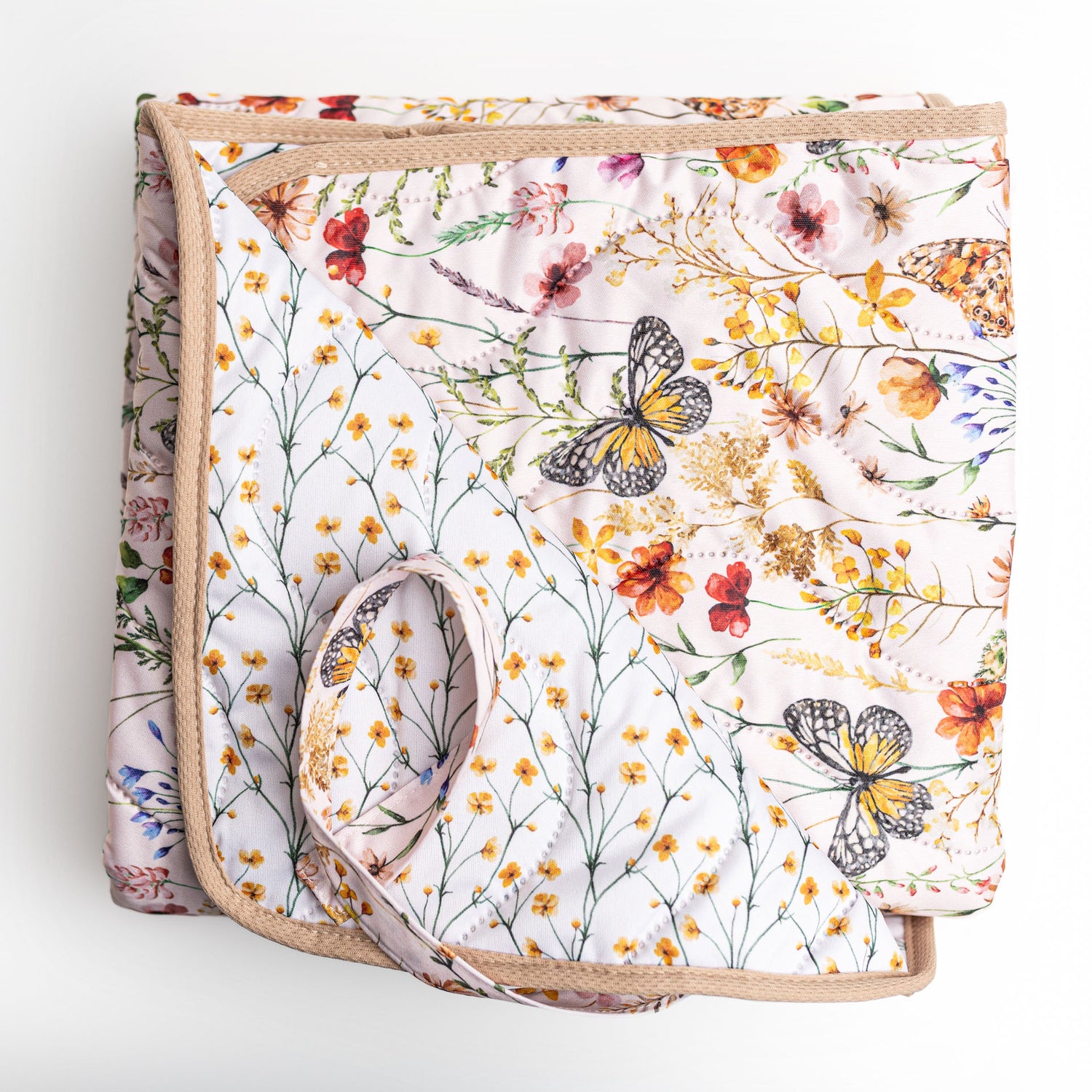 Anywhere Adventure Play Mat, Featuring Quilted Wipeable Machine Washable Fabric