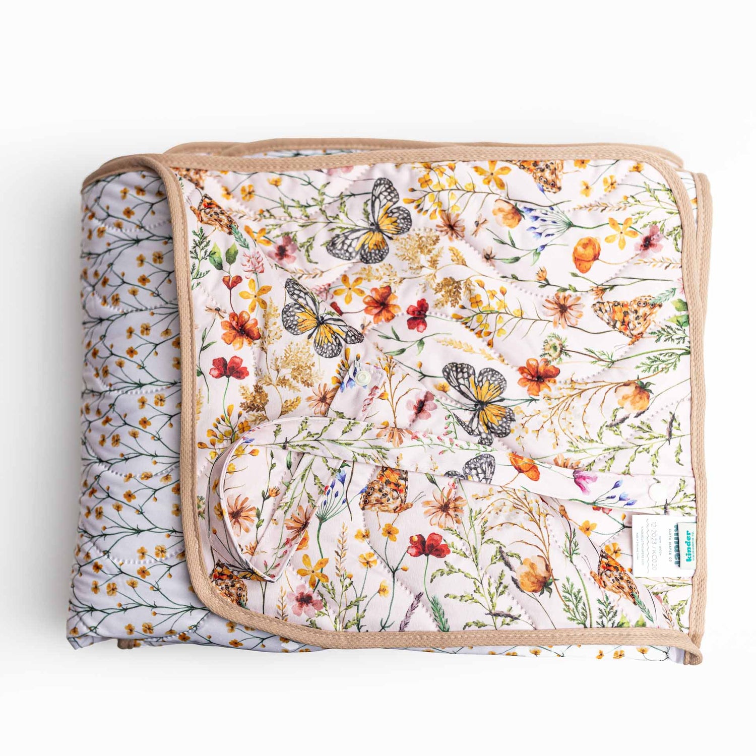 Anywhere Adventure Play Mat, Featuring Quilted Wipeable Machine Washable Fabric
